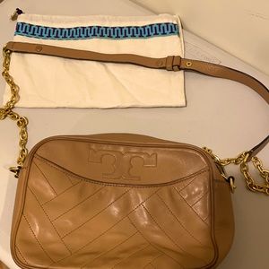 Tory Burch Camera/Crossbody beige bag